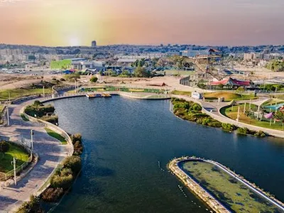 פארק דימונה מתחדש — צילום אווירי שלנו בכתבת זירת הנדל"ן